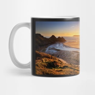 Three Cliffs Bay, Gower Mug